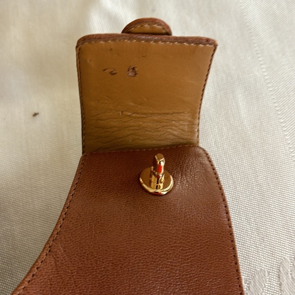 Coach Marietta Burnish Calf Turnlock Booties ginger color - Picture 6 of 9